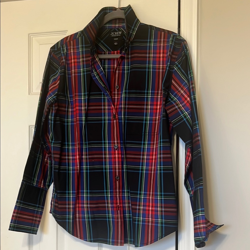 J.Crew Multicolor Plaid Shirt